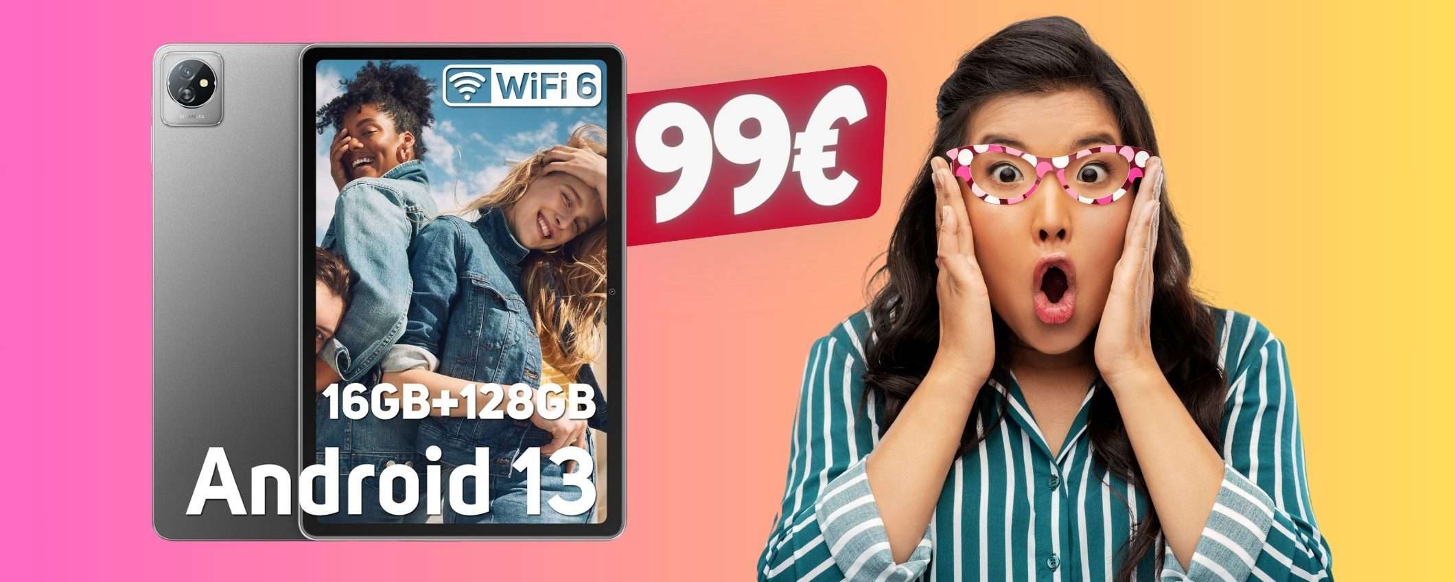 Tablet da 10,1 pollici con 16GB di RAM a soli 99€ è una FOLLIA Tablet da 10,1 pollici con 16GB di RAM a soli 99€ è una FOLLIA