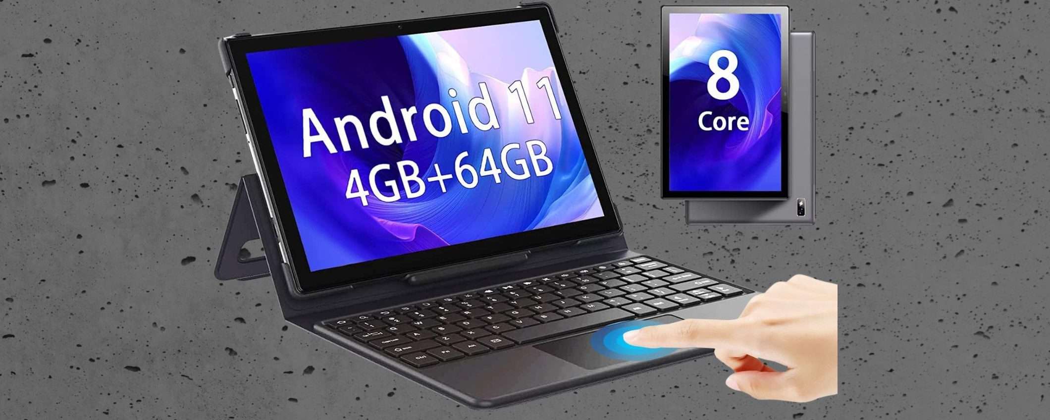 Questo tablet a 59€ è un PC portatile: FOLLIA Amazon (sconto 70%)