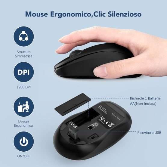 tastiera mouse