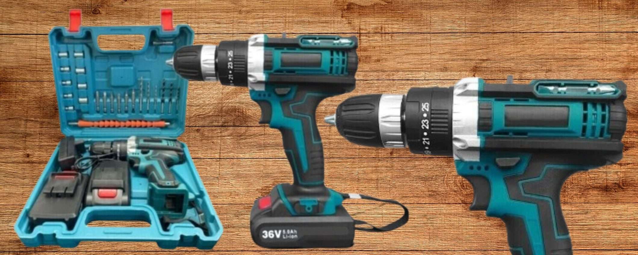 Solo 37€ per un POTENTE trapano wireless 24 in 1 con 2 batterie e valigetta Solo 37€ per un POTENTE trapano wireless 24 in 1 con 2 batterie e valigetta