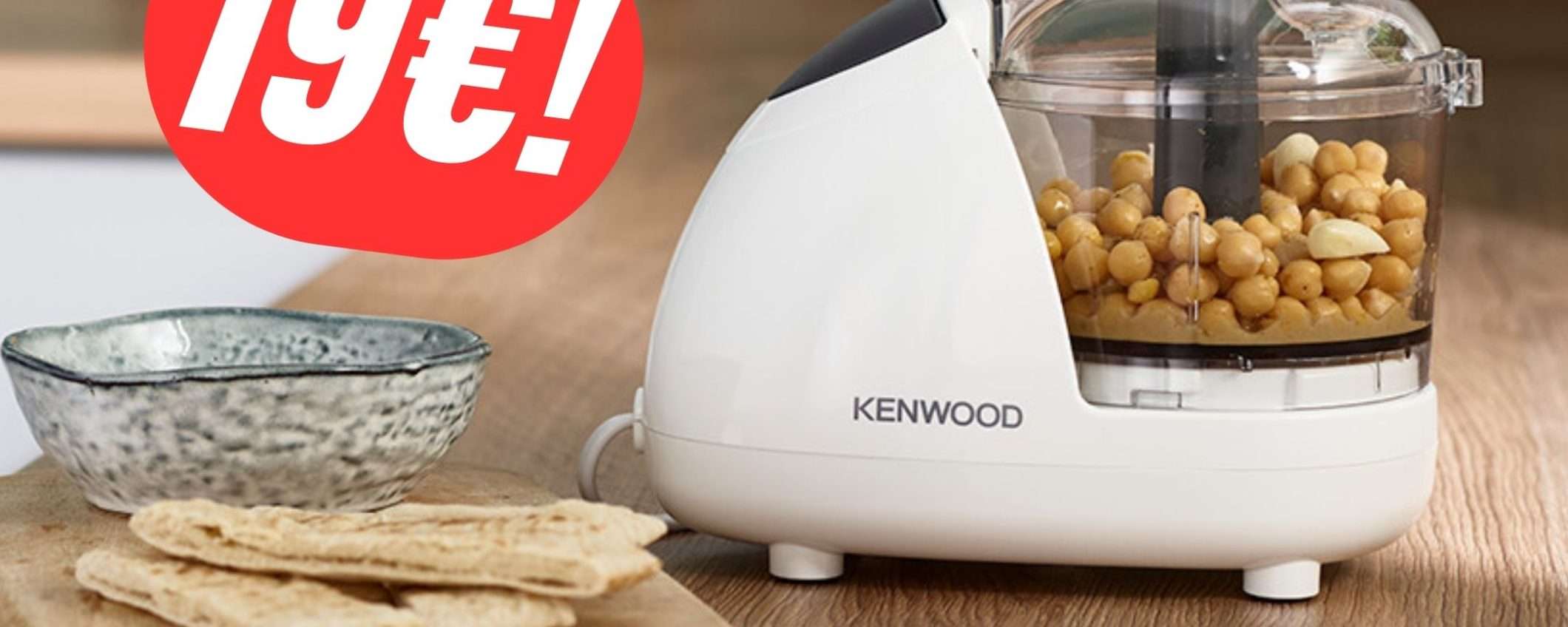 PREZZO FOLLE per questo Tritatutto Kenwood: solo 19€! PREZZO FOLLE per questo Tritatutto Kenwood: solo 19€!