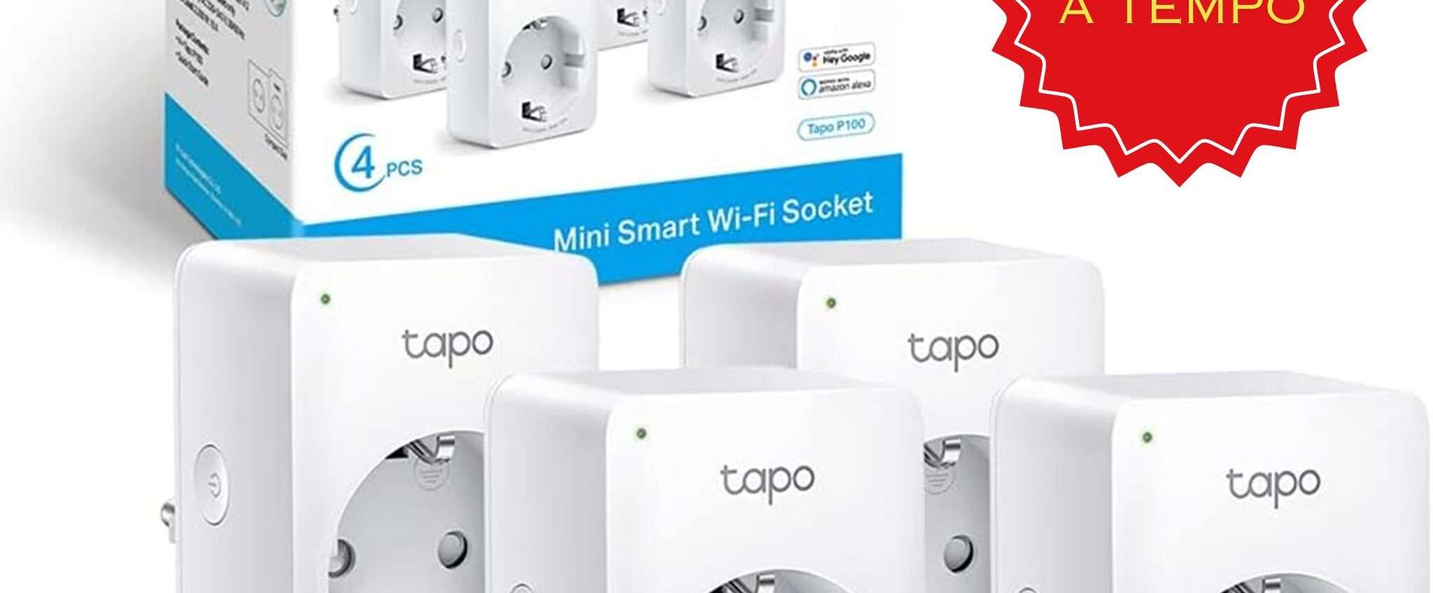 4 Prese Smart TP-Link a soli 33€? Ecco la pazza offerta a tempo di Amazon!