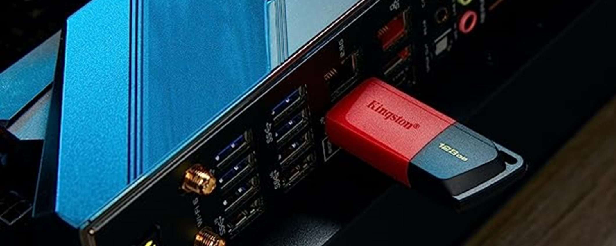 Pendrive Kingston da 128GB a soli 10€: sbrigatevi prima che possa finire l'offerta!
