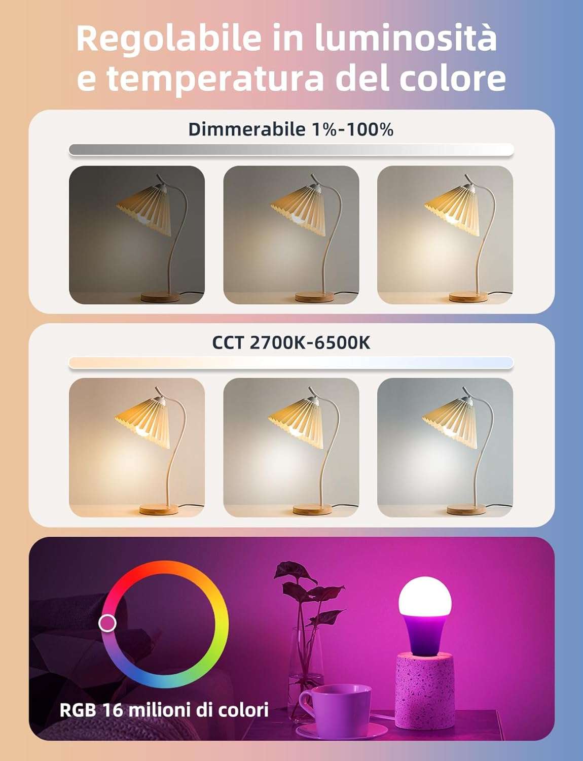 2-lampadine-intelligenti-prezzo-wow-casa-domotica-10e-amazon-colore