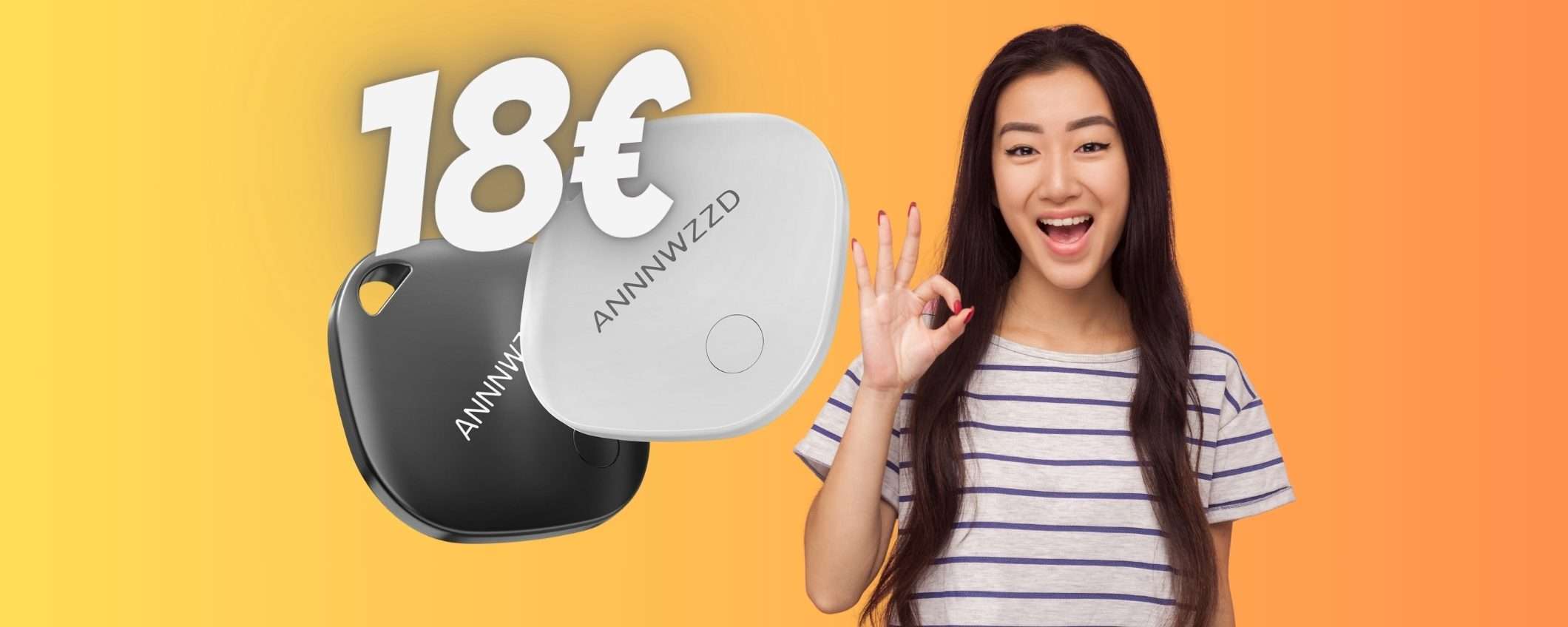 2 Smart Tracker per ritrovare gli oggetti a PREZZO SHOCK (18€) 2 Smart Tracker per ritrovare gli oggetti a PREZZO SHOCK (18€)
