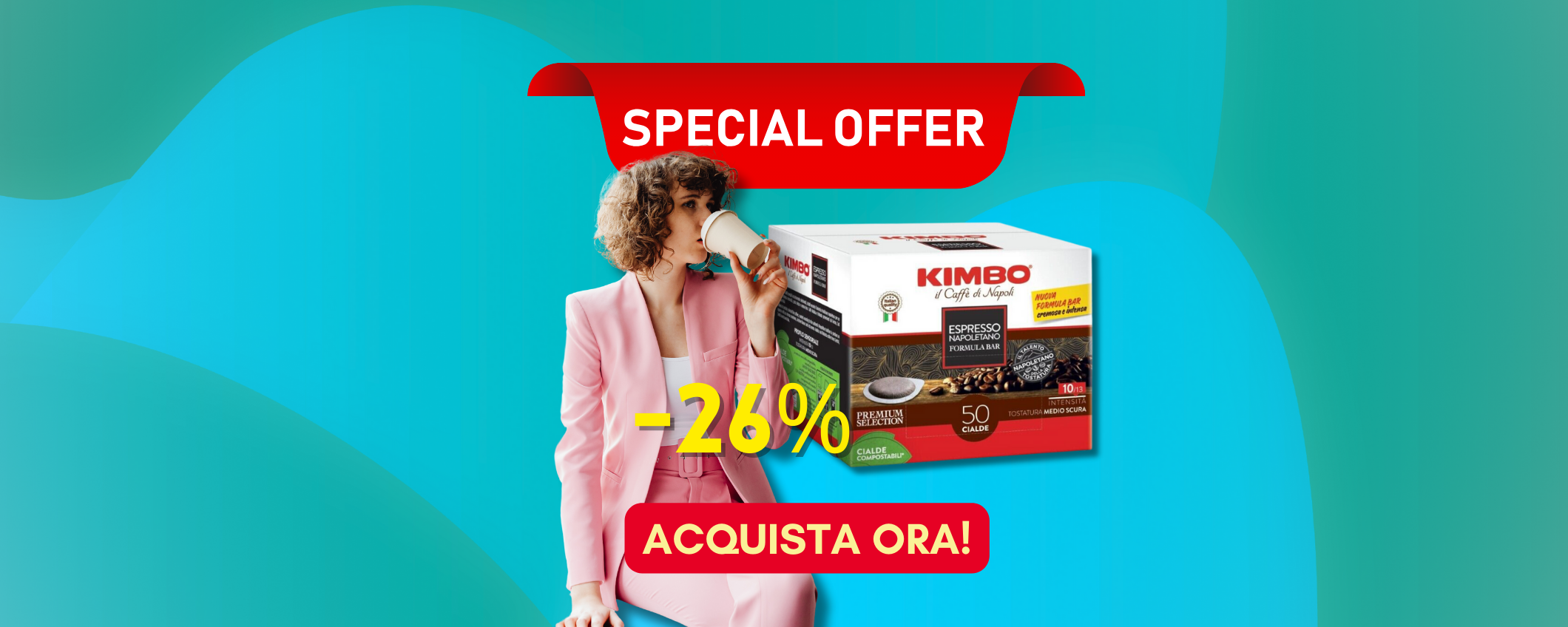 300 cialde Kimbo miscela espresso in sconto del 26% su eBay 300 cialde Kimbo miscela espresso in sconto del 26% su eBay