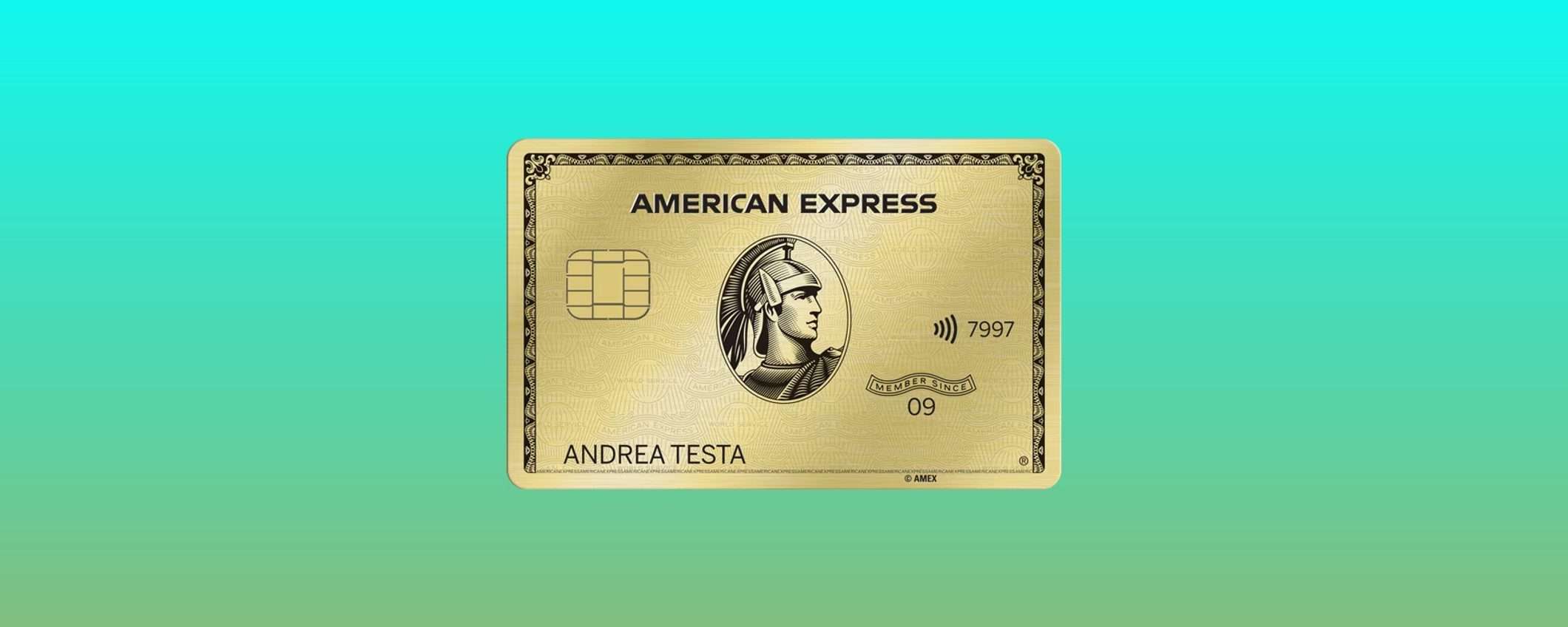 AMEX Gold: ottieni 250 euro di sconto sui tuoi acquisti