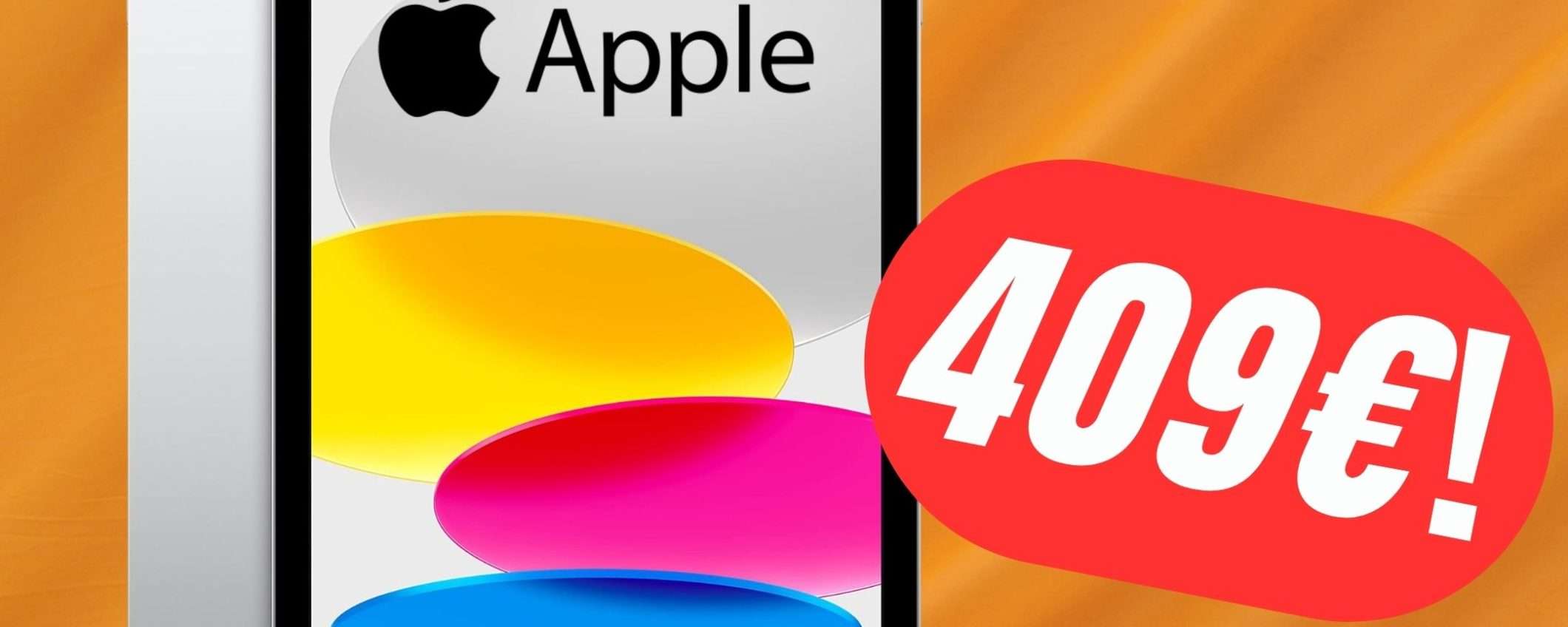 Apple iPad (2022) è IMPERDIBILE grazie allo sconto del 31%! Apple iPad (2022) è IMPERDIBILE grazie allo sconto del 31%!