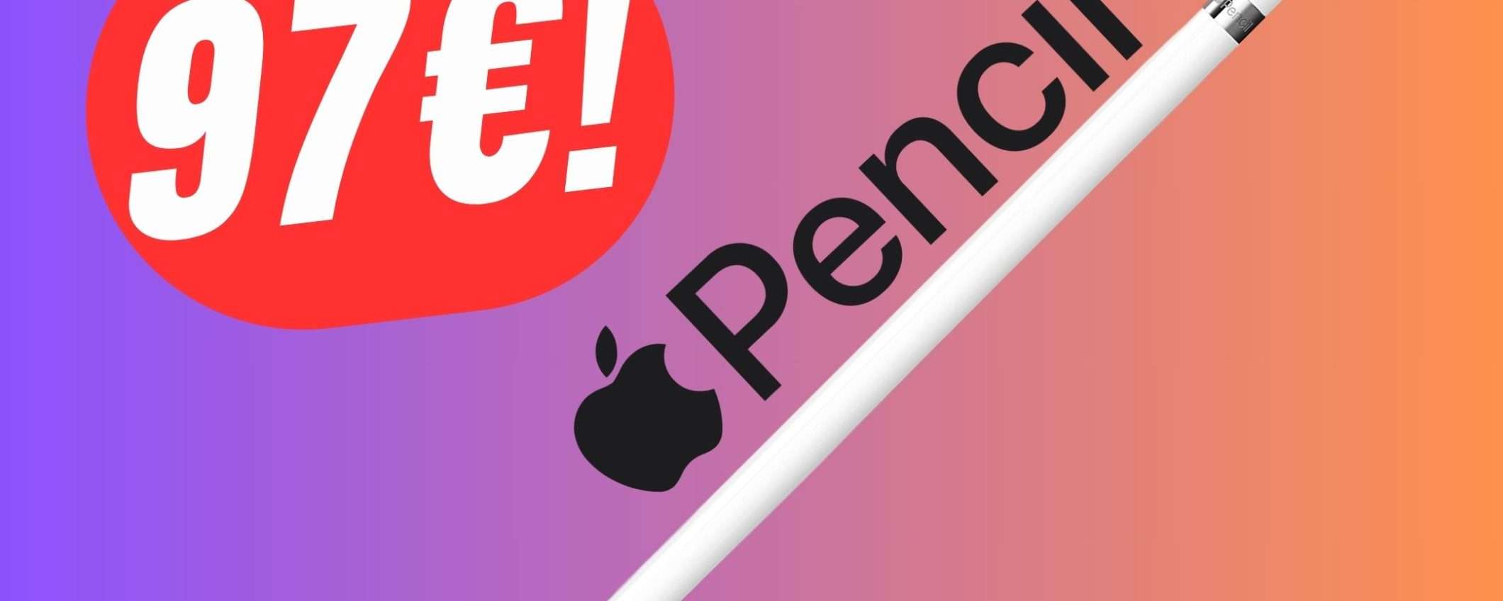 L'originale Apple Pencil è in OFFERTA a MENO DI 100€