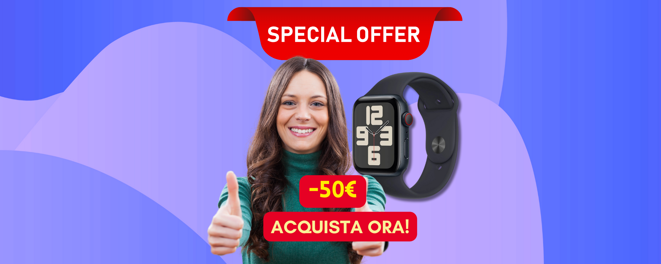 Apple Watch SE in sconto di ben 50€ da Mediaworld! Apple Watch SE in sconto di ben 50€ da Mediaworld!