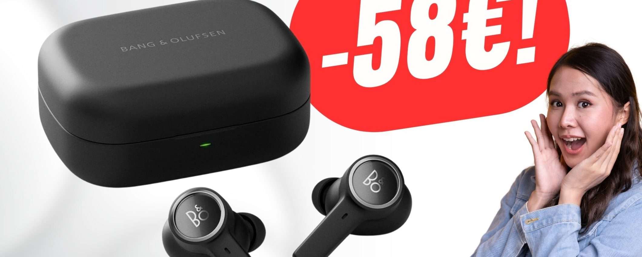 Gli Auricolari True Wireless di Bang & Olufsen sono scontati di 58€! Gli Auricolari True Wireless di Bang & Olufsen sono scontati di 58€!