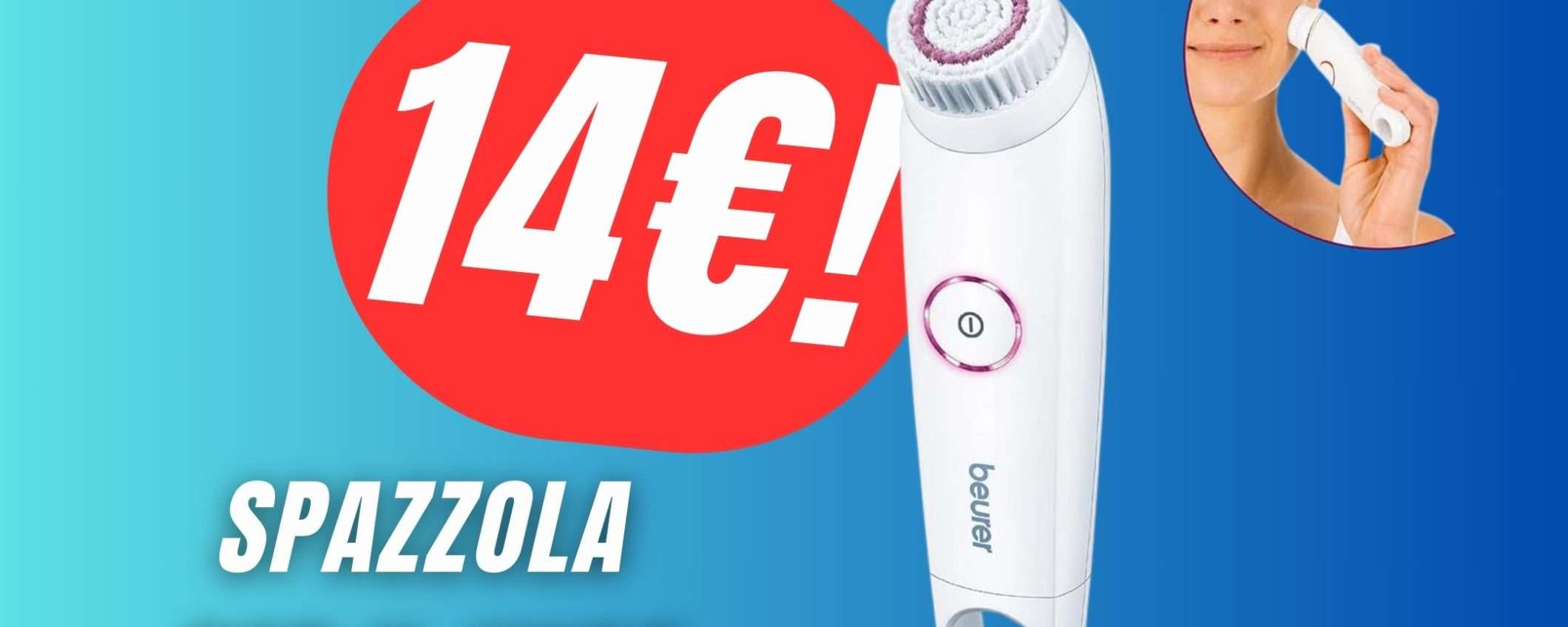 PREZZO FOLLE per questa Spazzola per la pulizia del Viso! (14€) PREZZO FOLLE per questa Spazzola per la pulizia del Viso! (14€)