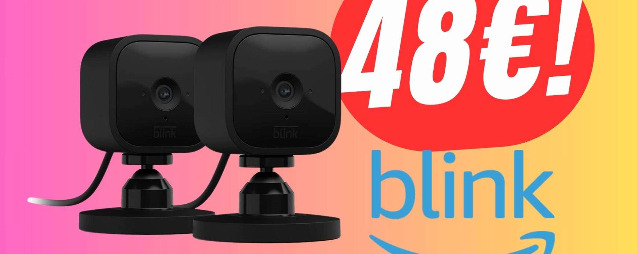 Queste 2 Videocamere di Sorveglianza CROLLANO a soli 48€! Queste 2 Videocamere di Sorveglianza CROLLANO a soli 48€!