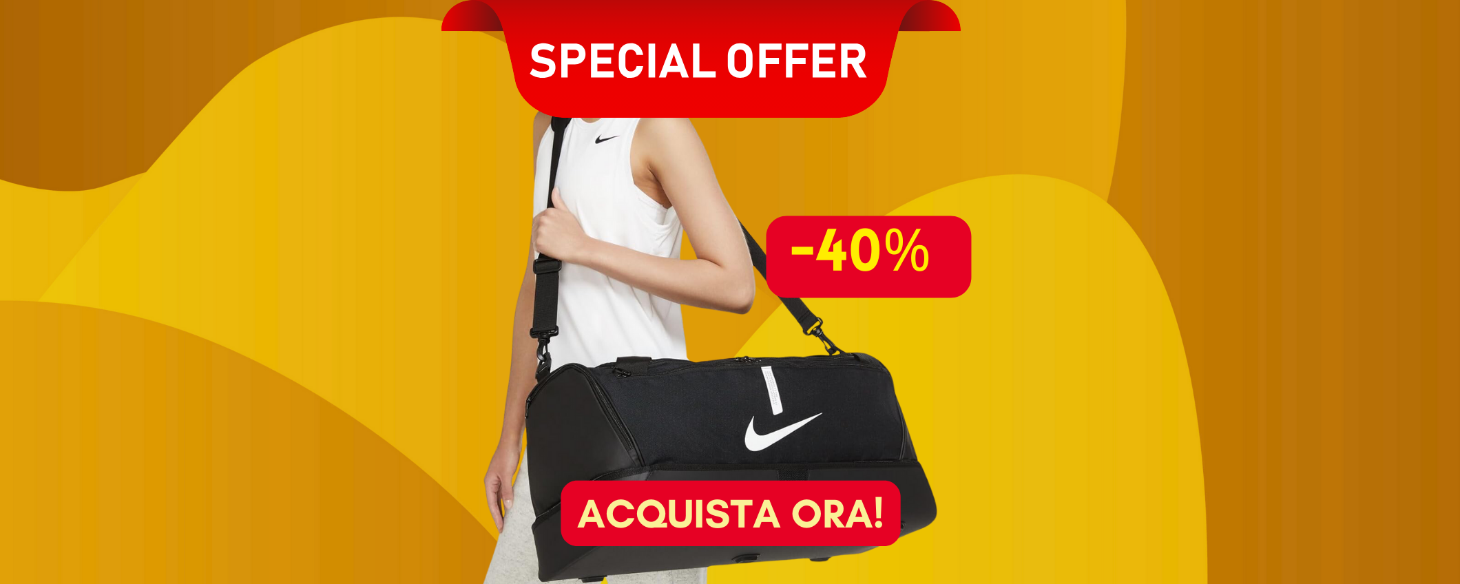 Borsone Nike Academy in sconto del 40%, non fartelo scappare Borsone Nike Academy in sconto del 40%, non fartelo scappare