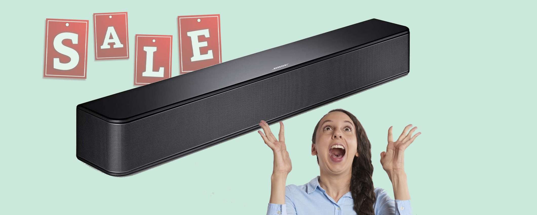 Bose Solo Soundbar Series II in offerta SUPER: prezzo BOMBA! Bose Solo Soundbar Series II in offerta SUPER: prezzo BOMBA!