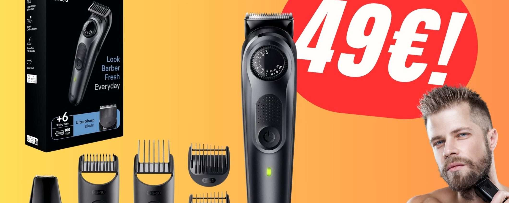 Braun Series 5 è il Rasoio Elettrico dei tuoi sogni (e costa 49€!) Braun Series 5 è il Rasoio Elettrico dei tuoi sogni (e costa 49€!)