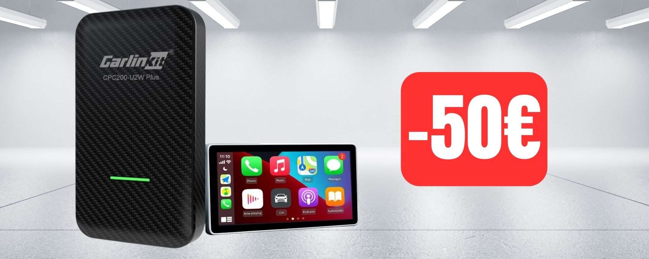 Con questo kit porti CarPlay Wireless nella tua auto: SUPER SCONTO Con questo kit porti CarPlay Wireless nella tua auto: SUPER SCONTO