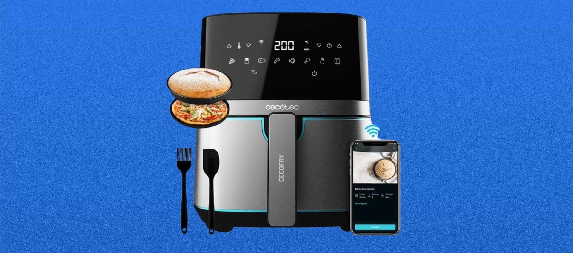 Friggitrice ad aria in super offerta: piatti deliziosi e sani con il minimo sforzo Friggitrice ad aria in super offerta: piatti deliziosi e sani con il minimo sforzo