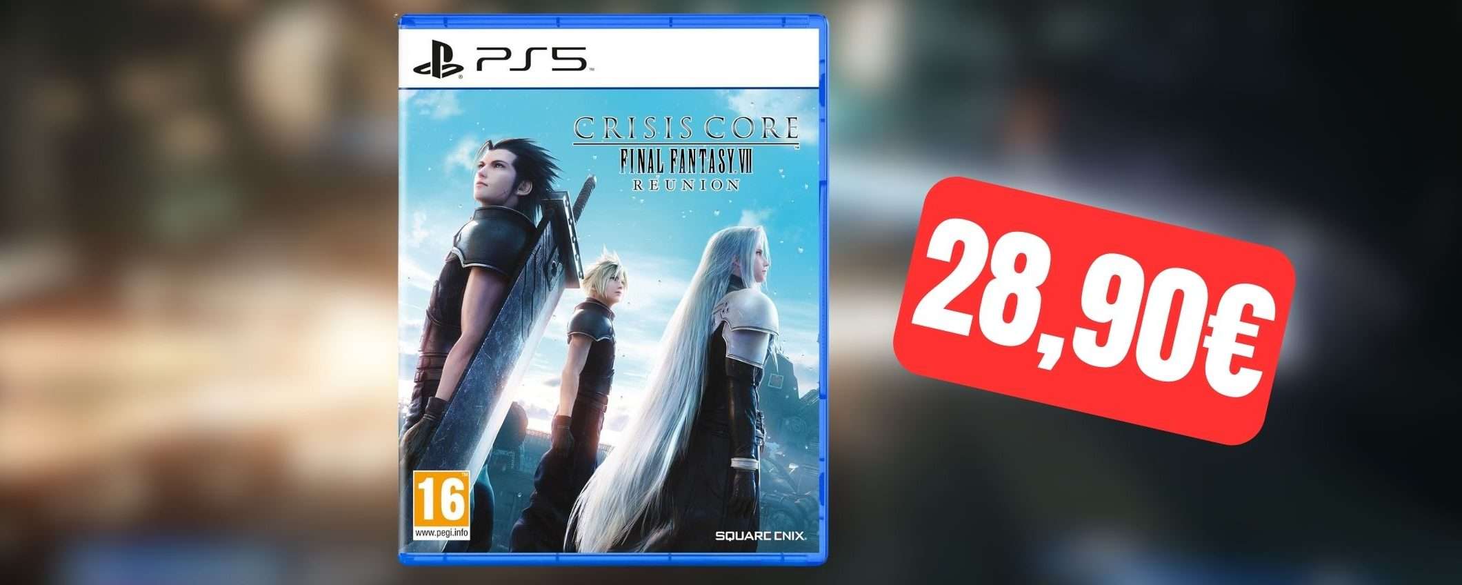 Crisis Core Final Fantasy 7 Reunion in offerta al MINIMO STORICO su Amazon Crisis Core Final Fantasy 7 Reunion in offerta al MINIMO STORICO su Amazon