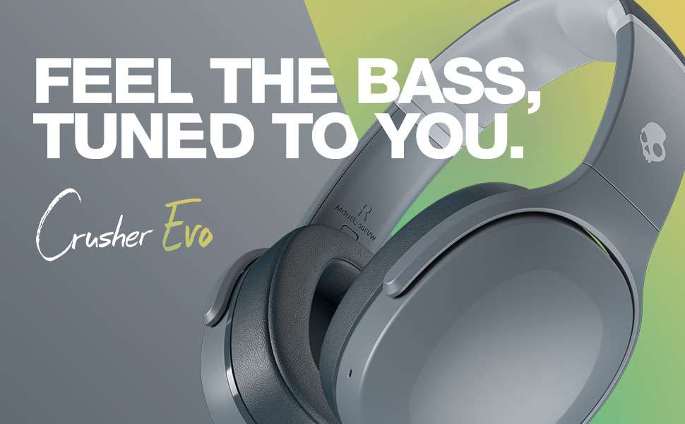 Cuffie Skullcandy Crusher Evo in offerta: bassi potenti, look moderno Cuffie Skullcandy Crusher Evo in offerta: bassi potenti, look moderno