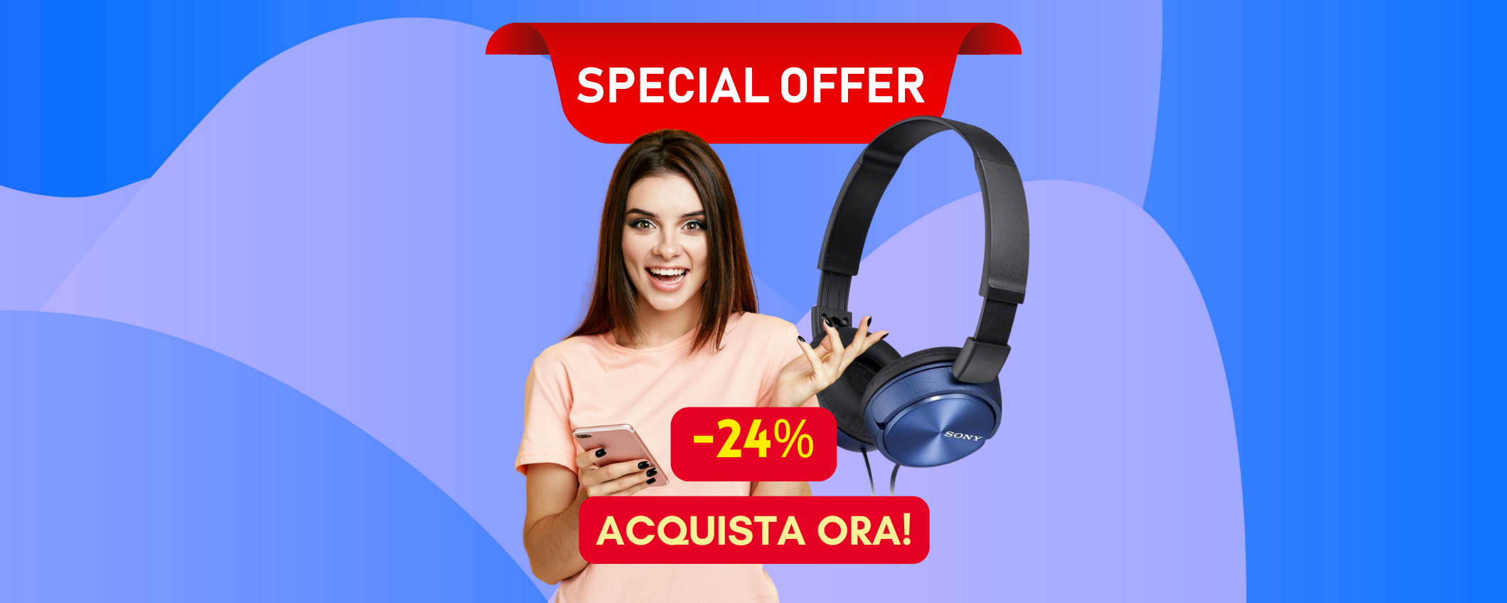 Cuffie Sony MDR-ZX310 in sconto del 24% su Amazon! Cuffie Sony MDR-ZX310 in sconto del 24% su Amazon!