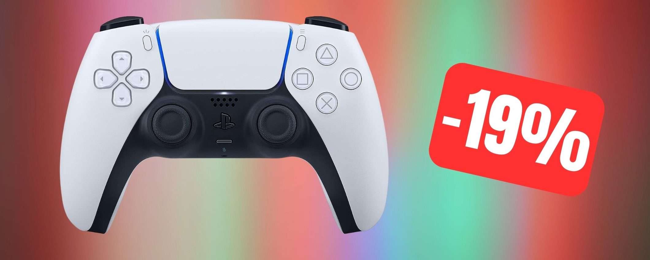 Il controller DualSense per PS5 torna in OFFERTA su Amazon (-19%) Il controller DualSense per PS5 torna in OFFERTA su Amazon (-19%)