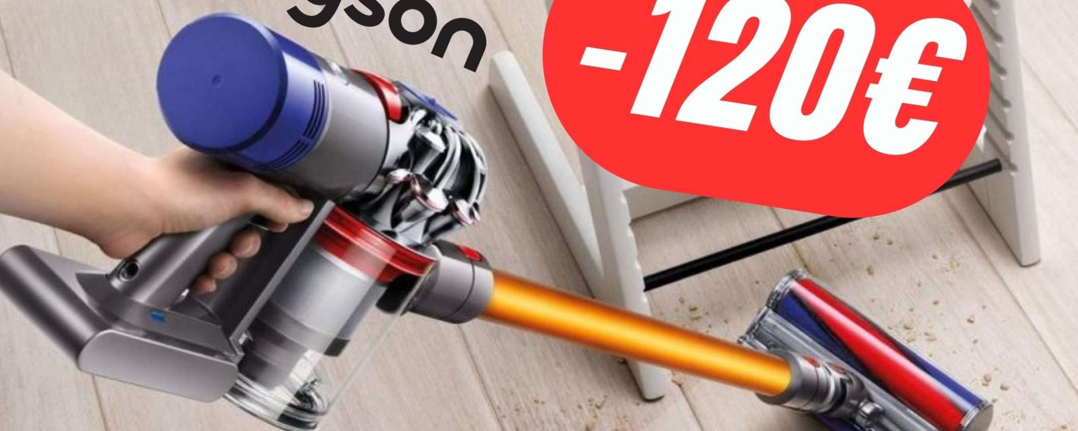 Il nuovo Aspirapolvere Senza fili Dyson V8 CROLLA di PREZZO: ben 120€ in meno!