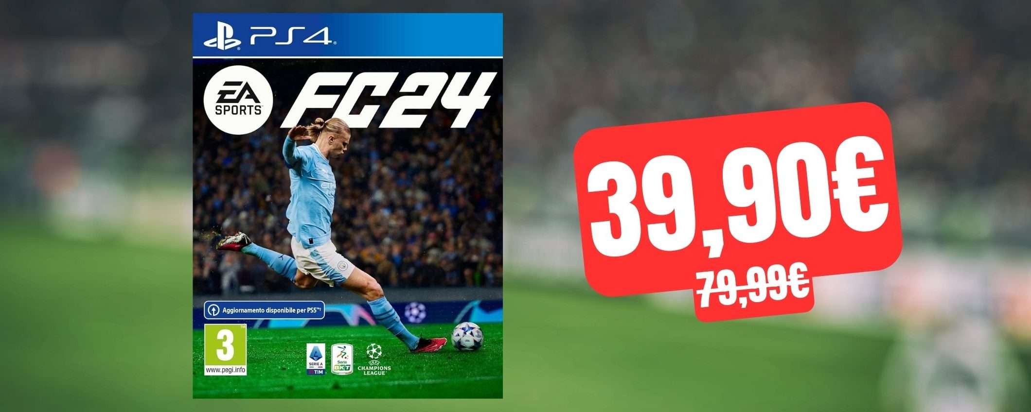 EA Sports FC 24: il gioco di calcio più amato è tuo a metà prezzo su Amazon EA Sports FC 24: il gioco di calcio più amato è tuo a metà prezzo su Amazon