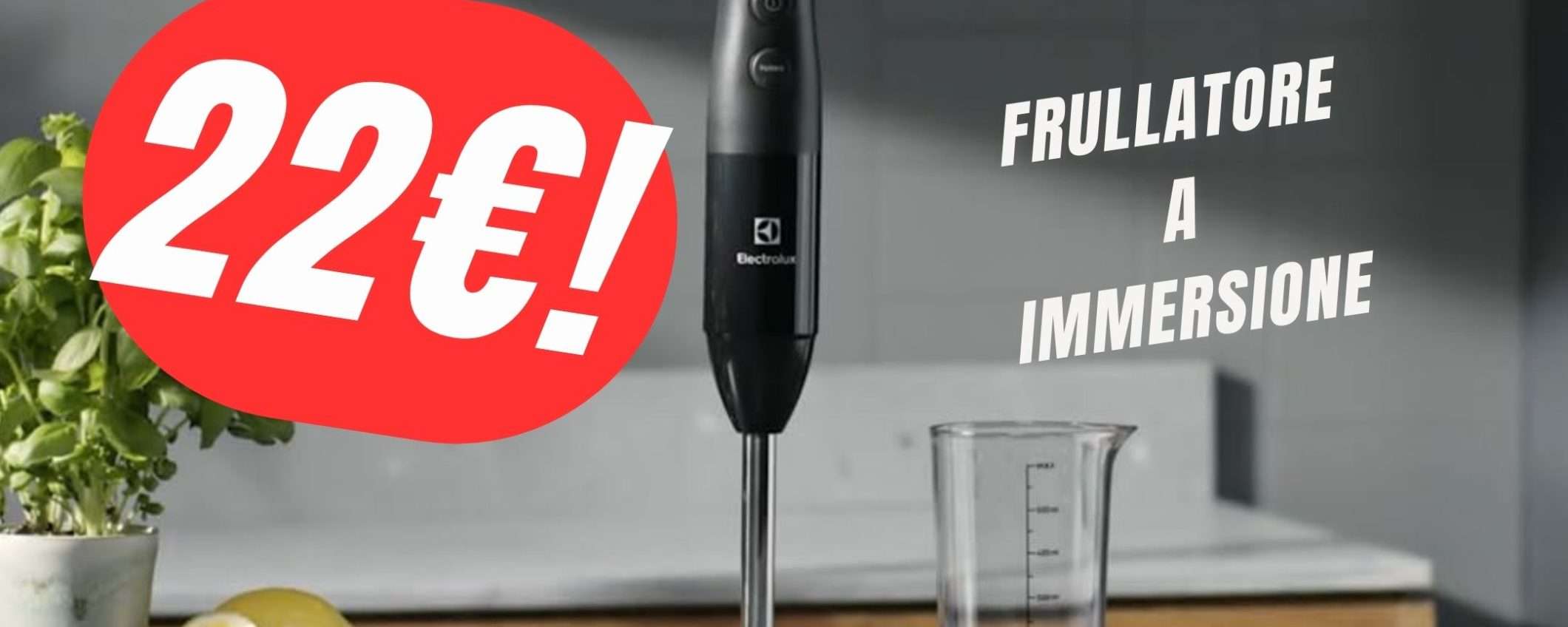 Questo Frullatore Electrolux è perfetto a questo prezzo (-17€!) Questo Frullatore Electrolux è perfetto a questo prezzo (-17€!)
