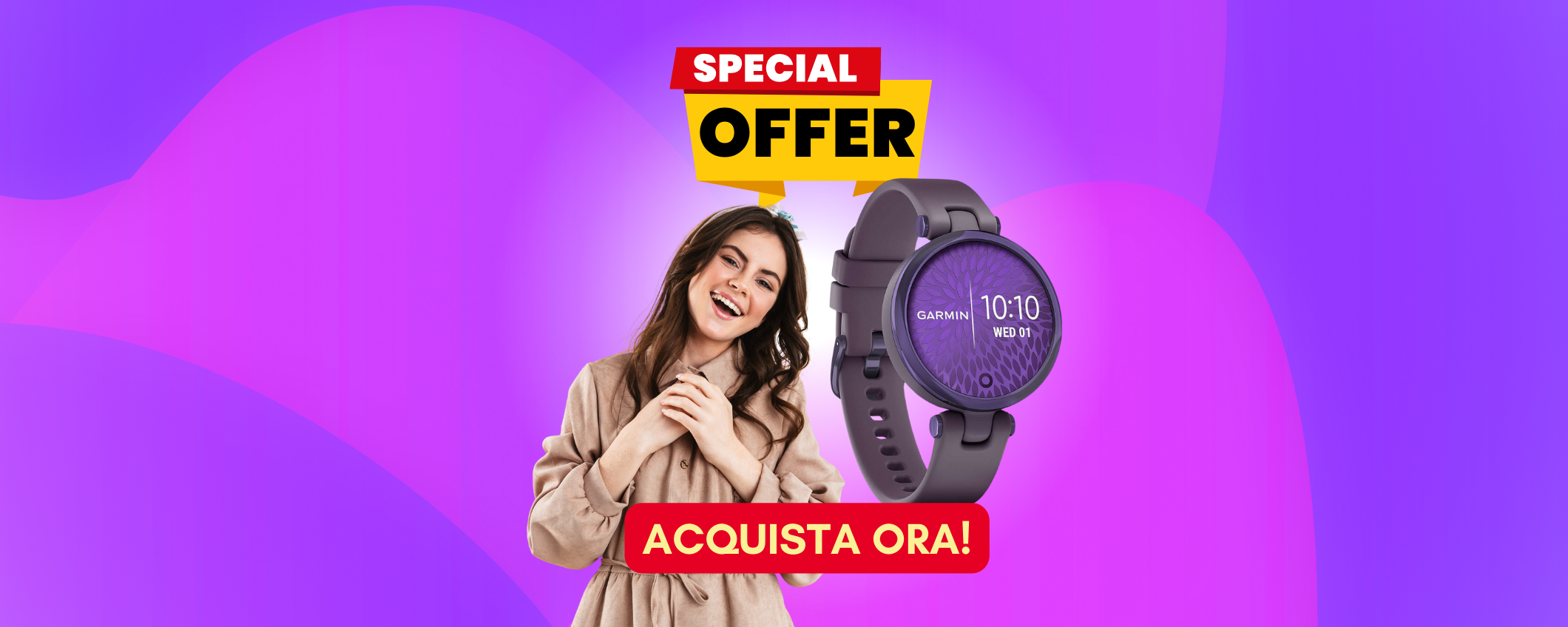 Smartwatch Garmin Lily: sconto SHOCK del 17%