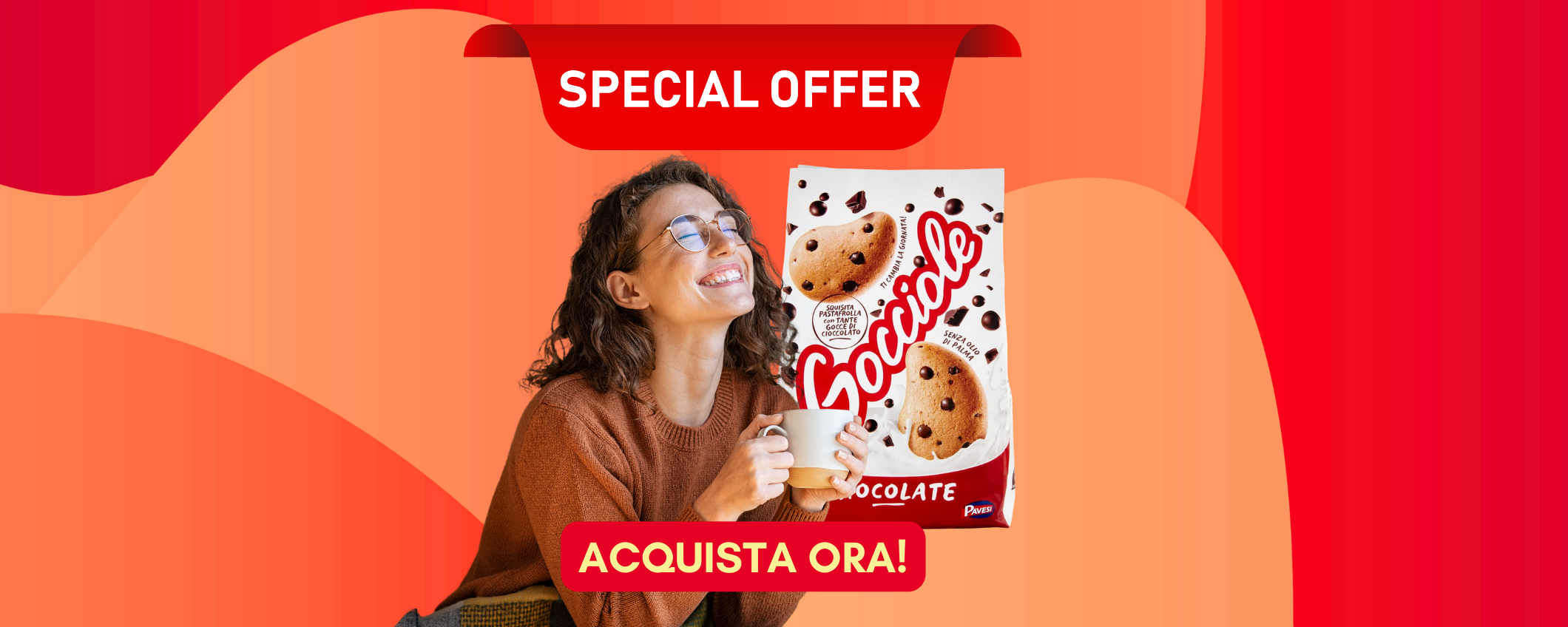 2 pacchi di Gocciole Pavesi da 1Kg in sconto del 10%!