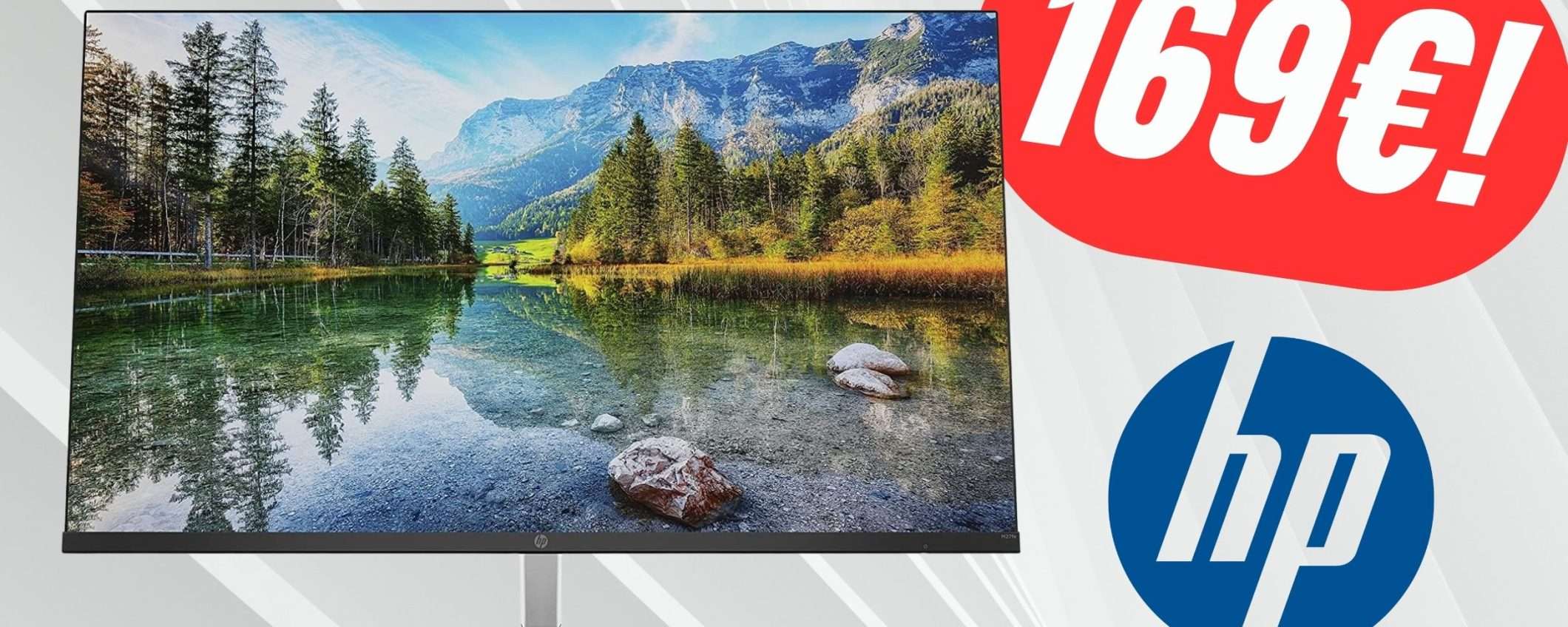 Questo Monitor di HP è perfetto per soli 169€!