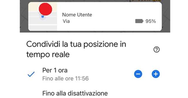 Come condividere la posizione in tempo reale su Google Maps