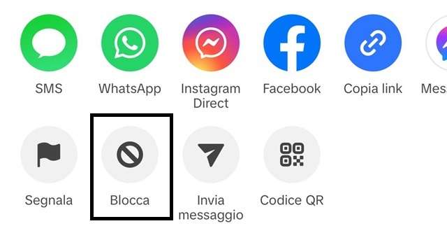 Come bloccare un utente sull'app mobile TikTok