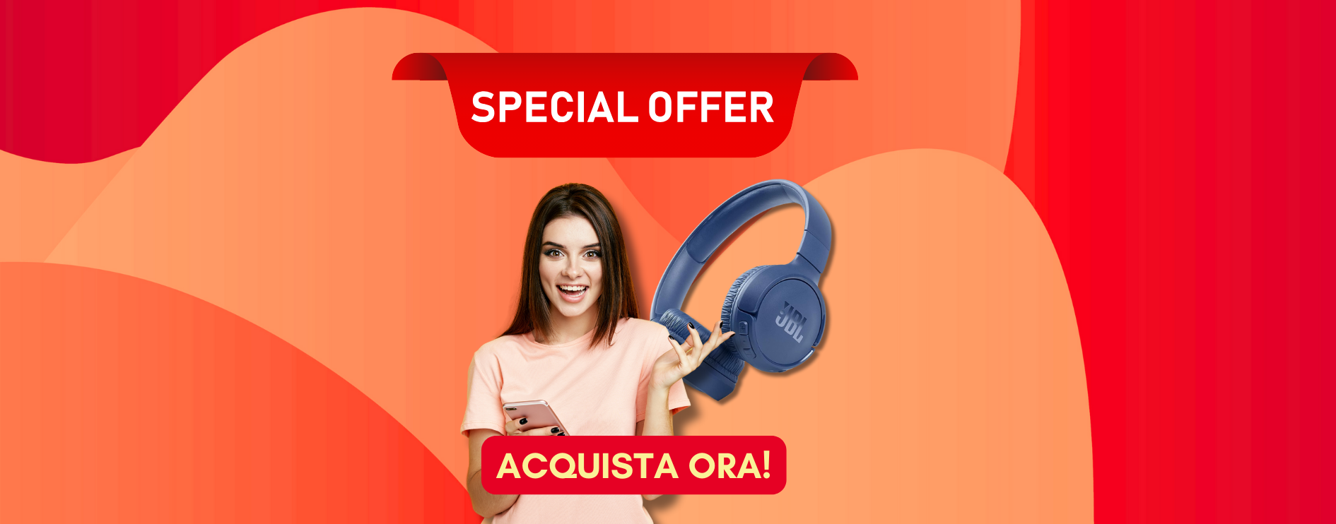 Cuffie JBL Tune 510BT, sconto SHOCK: - 46% su Amazon