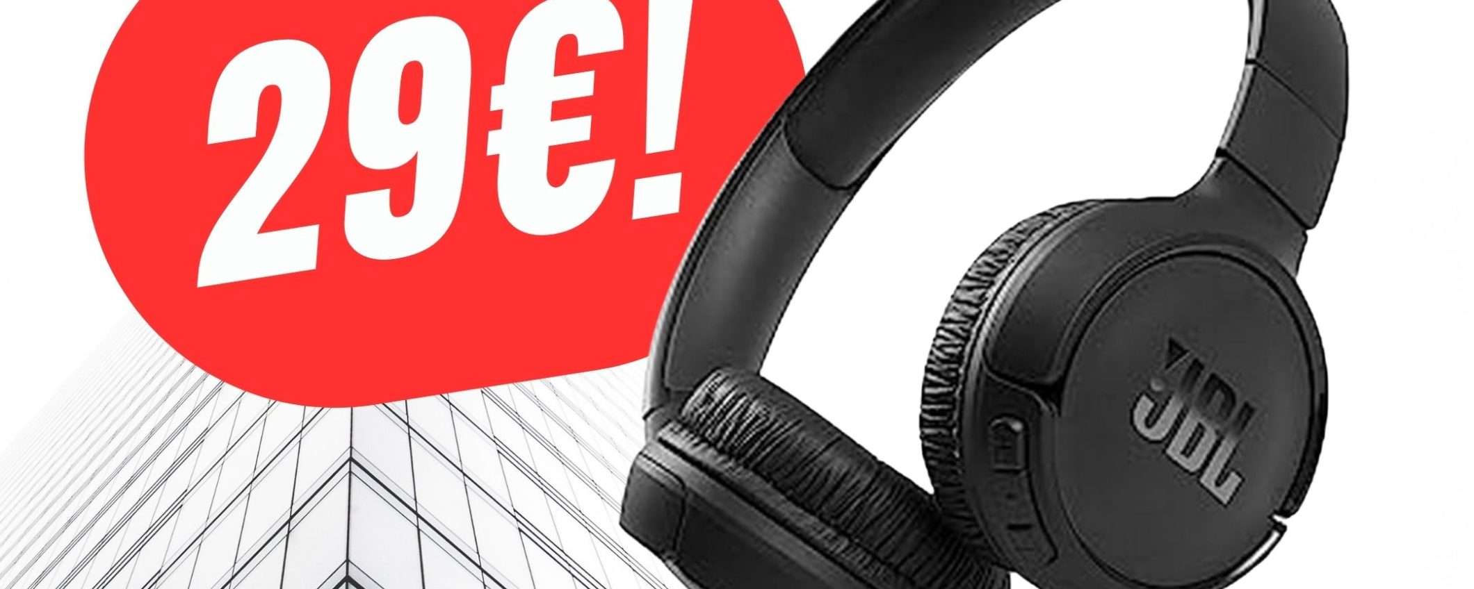Le iconiche JBL Tune 510BT al PREZZO IMPERDIBILE di 29€ sono da prendere! Le iconiche JBL Tune 510BT al PREZZO IMPERDIBILE di 29€ sono da prendere!