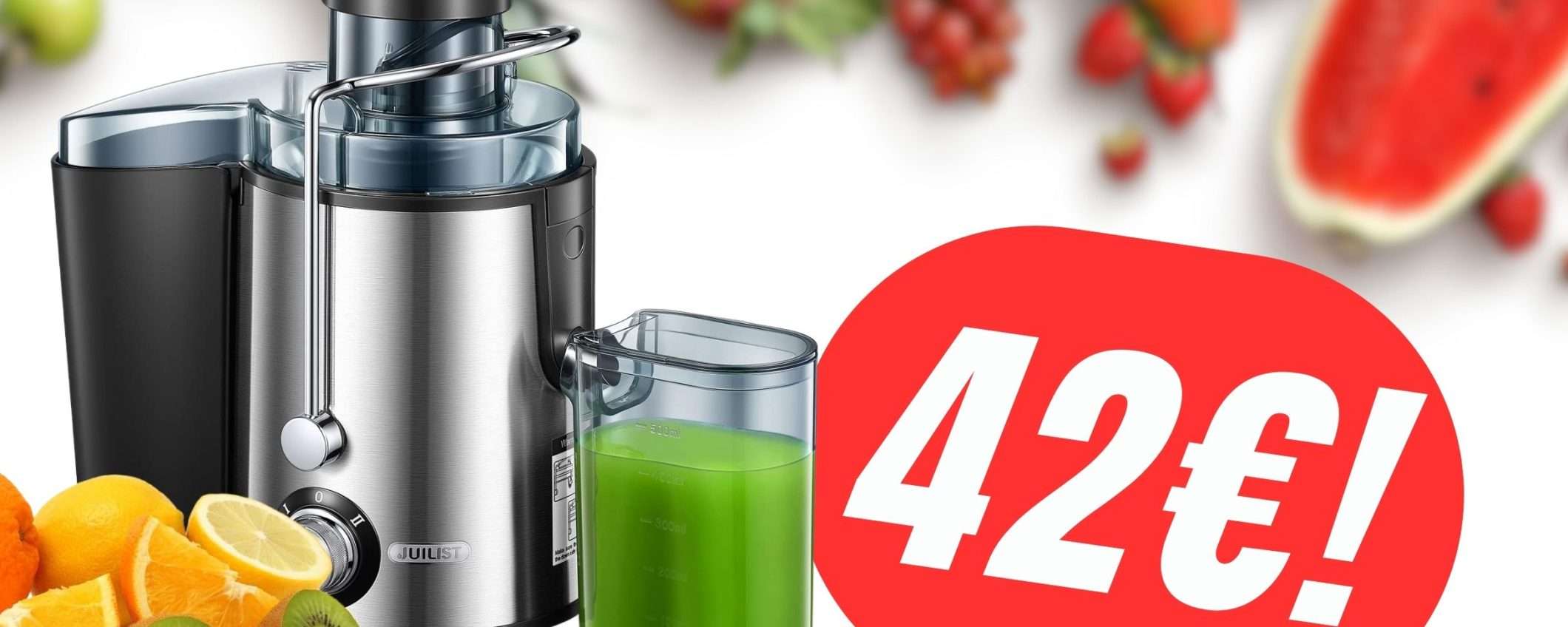 SCONTO FOLLE per la Centrifuga: costa solo 42€!