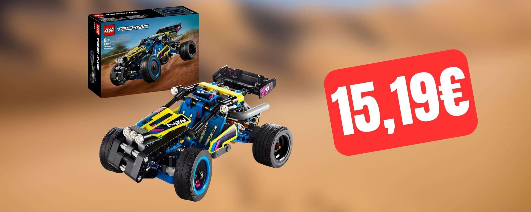 Il LEGO Buggy da corsa è in offerta: un REGALO perfetto Il LEGO Buggy da corsa è in offerta: un REGALO perfetto