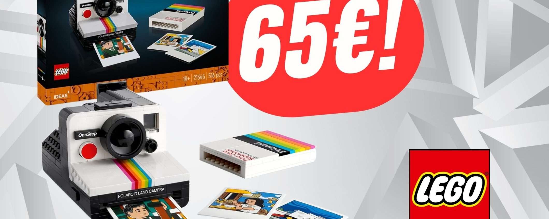 LEGO Polaroid è il Set per gli appassionati di Fotografia Vintage!