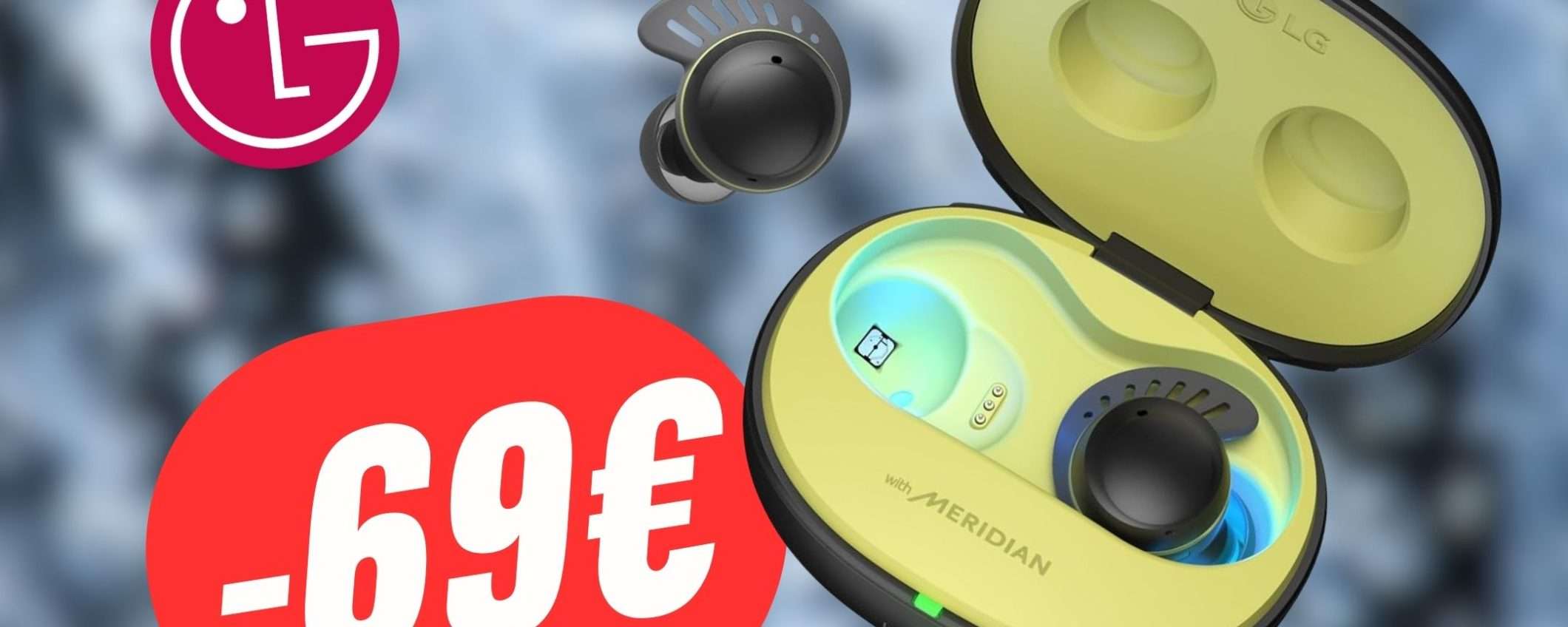 Gli Auricolari LG perfetti per gli SPORTIVI a 69€ in MENO! Gli Auricolari LG perfetti per gli SPORTIVI a 69€ in MENO!