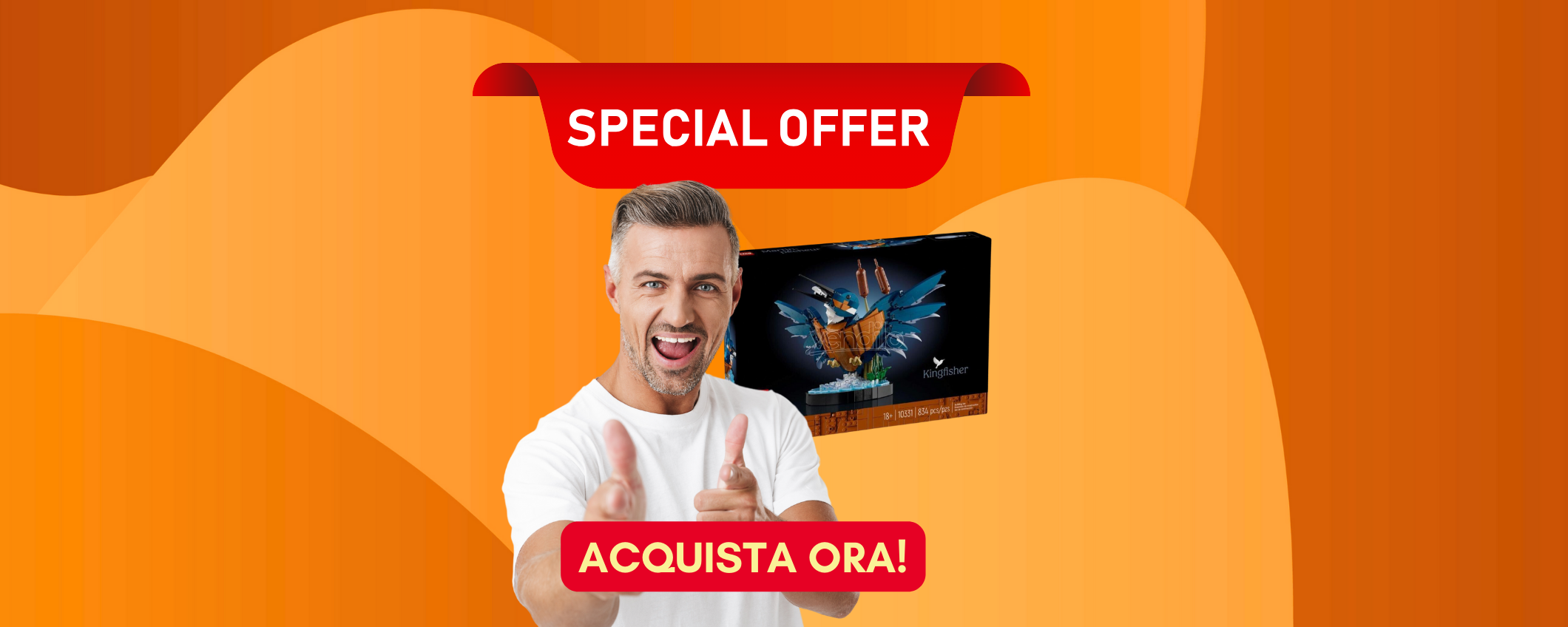 Lego Icons Martin Pescatore: sconto + coupon su eBay! Lego Icons Martin Pescatore: sconto + coupon su eBay!