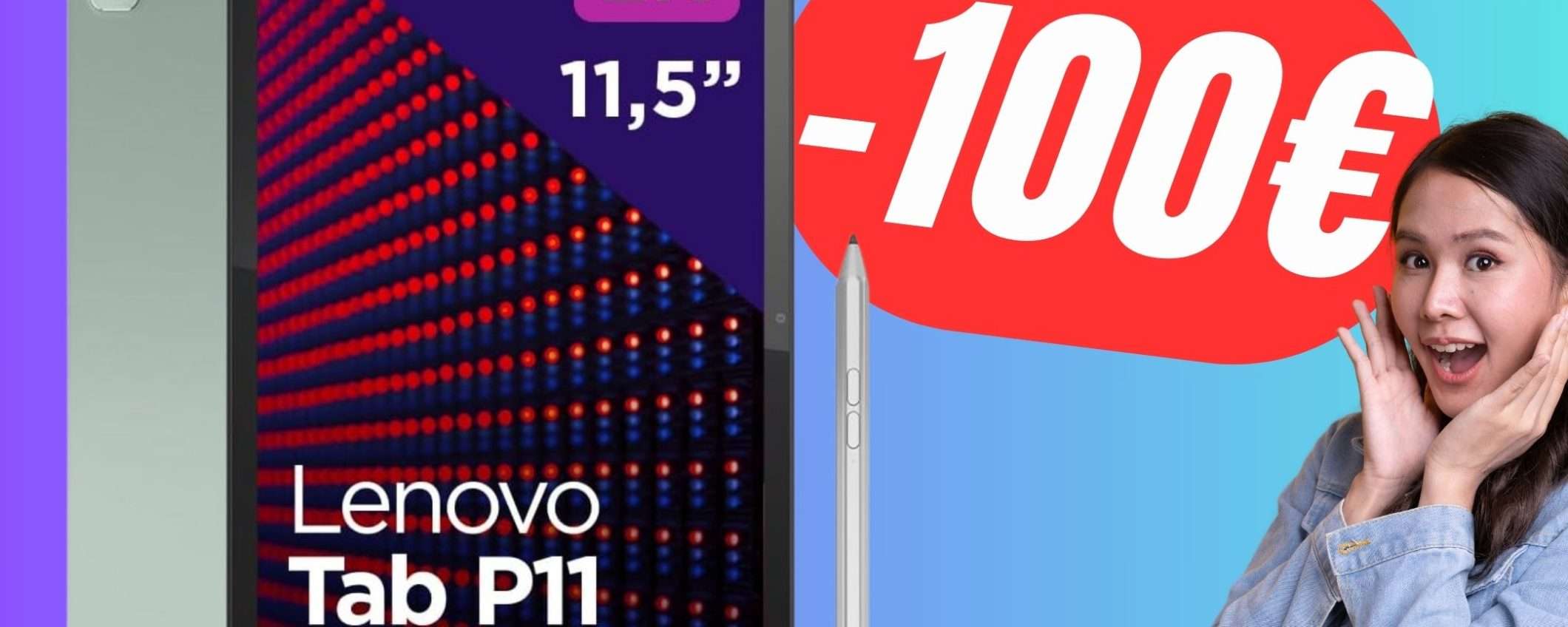 SCONTO DI 100€ per il Tablet Lenovo con Penna! SCONTO DI 100€ per il Tablet Lenovo con Penna!