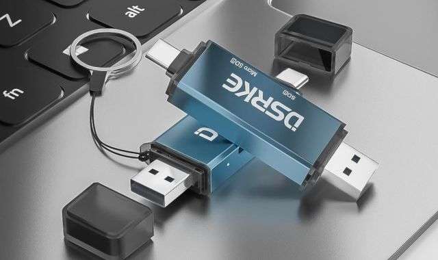 Lettore di schede microSD portatile Amazon