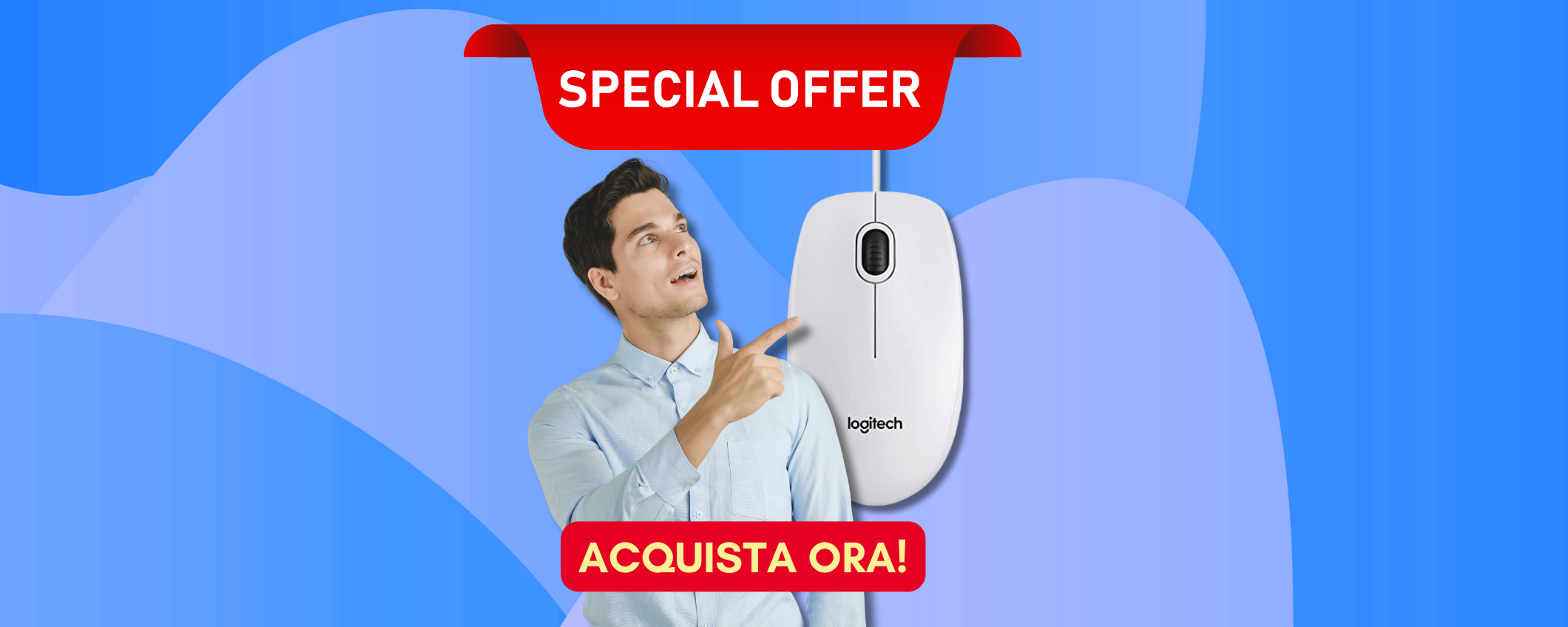 Logitech B100: il mouse perfetto per lavorare, in sconto del 15% Logitech B100: il mouse perfetto per lavorare, in sconto del 15%