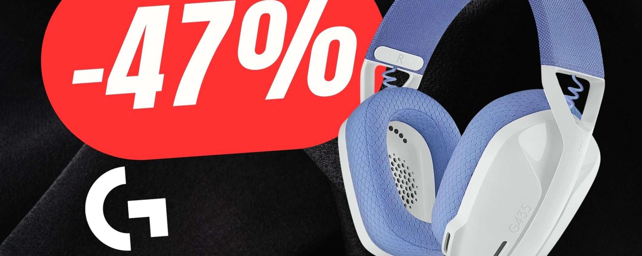 Risparmia il 47% sulle Cuffie Wireless di Logitech grazie allo SCONTO! Risparmia il 47% sulle Cuffie Wireless di Logitech grazie allo SCONTO!