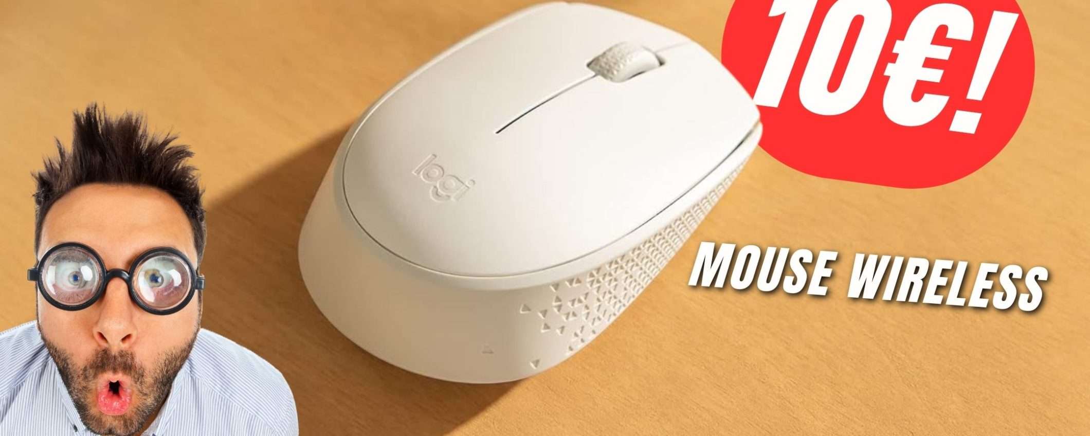 Solo 10€ per uno dei migliori Mouse Wireless targato Logitech!