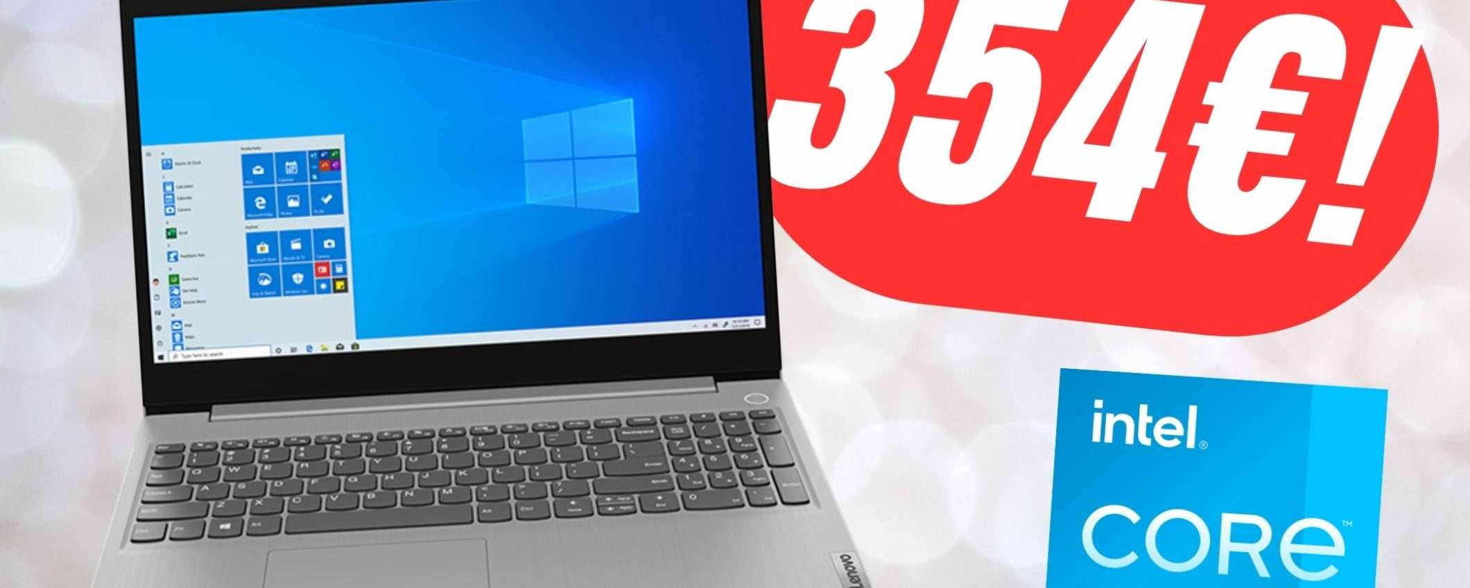 Il Notebook Lenovo con 8+512GB e Intel Core i3 a soli 354€ col COUPON Il Notebook Lenovo con 8+512GB e Intel Core i3 a soli 354€ col COUPON