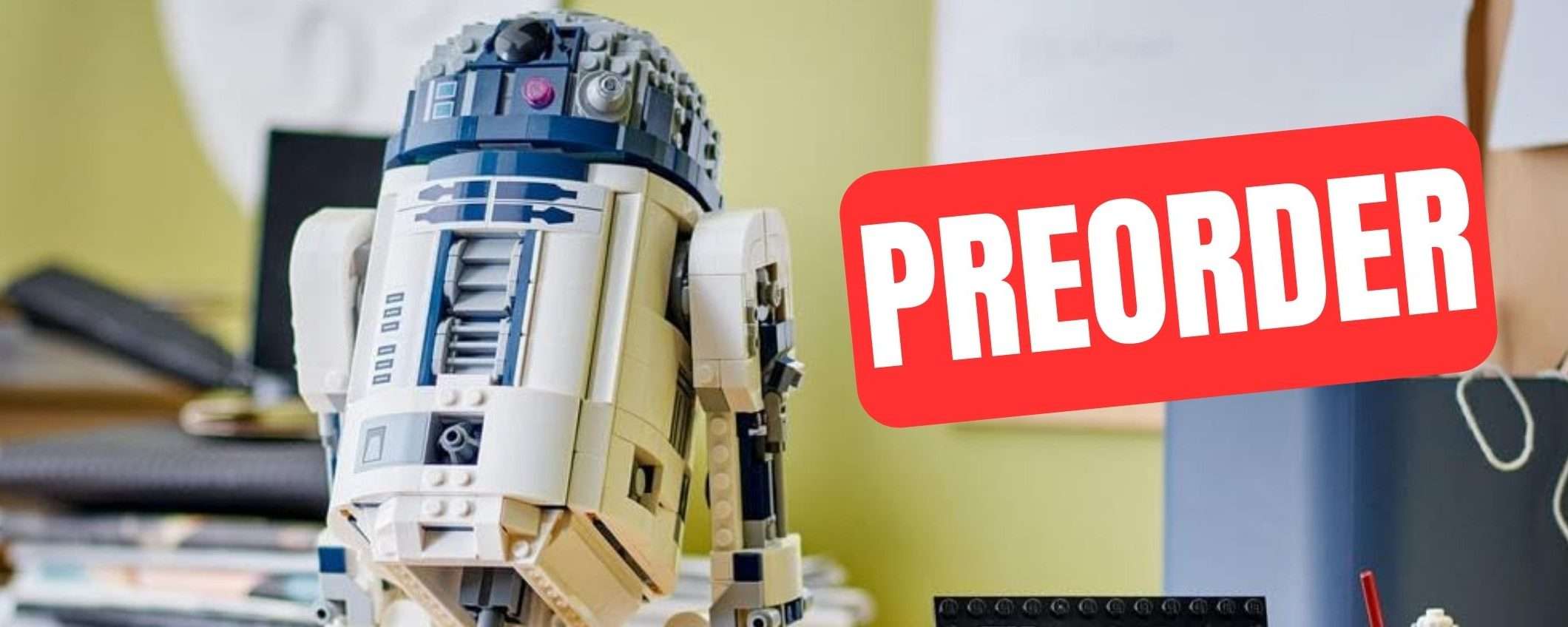Prenota il nuovo LEGO R2-D2 su Amazon: è semplicemente magnifico