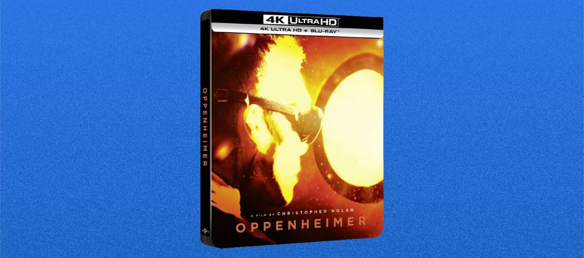 Oppenheimer, offerta flash sulla steelbook 4K UDH: c'è poco tempo