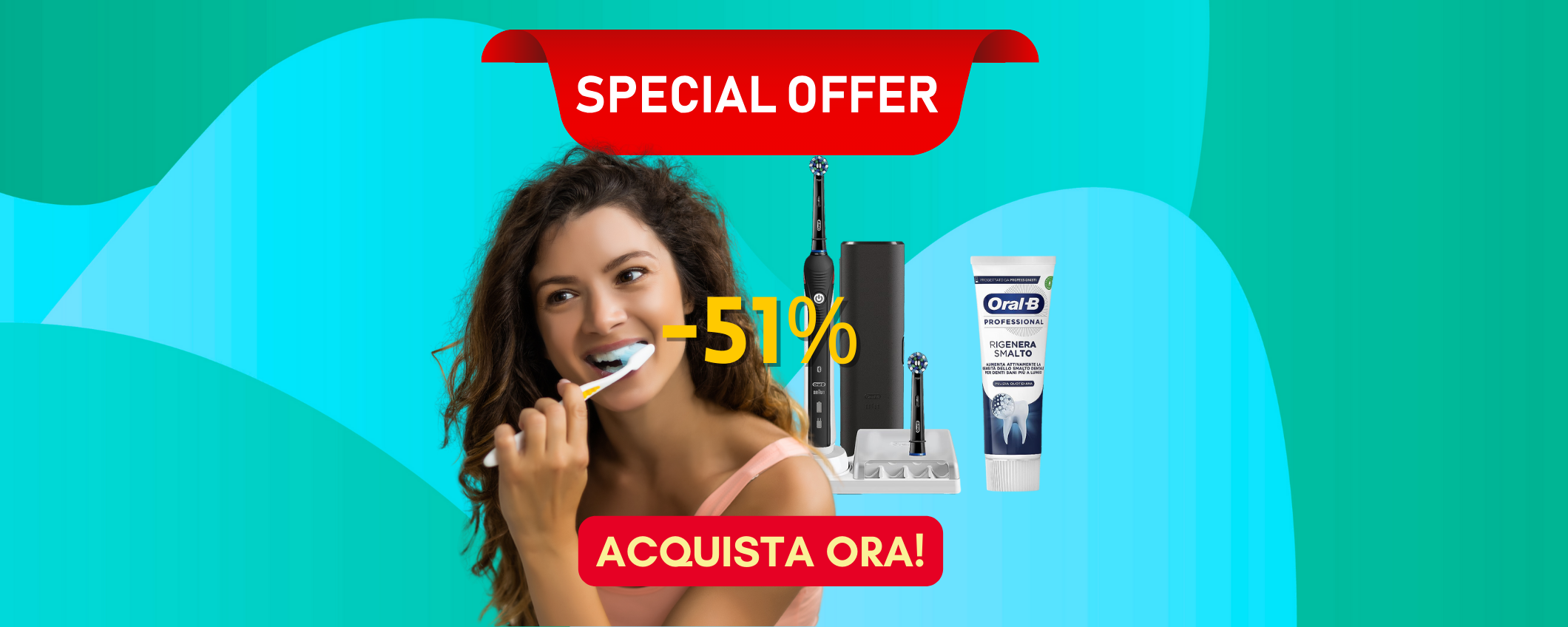 Oral-B Smart 4 4500 in sconto del 51% su Amazon! Oral-B Smart 4 4500 in sconto del 51% su Amazon!